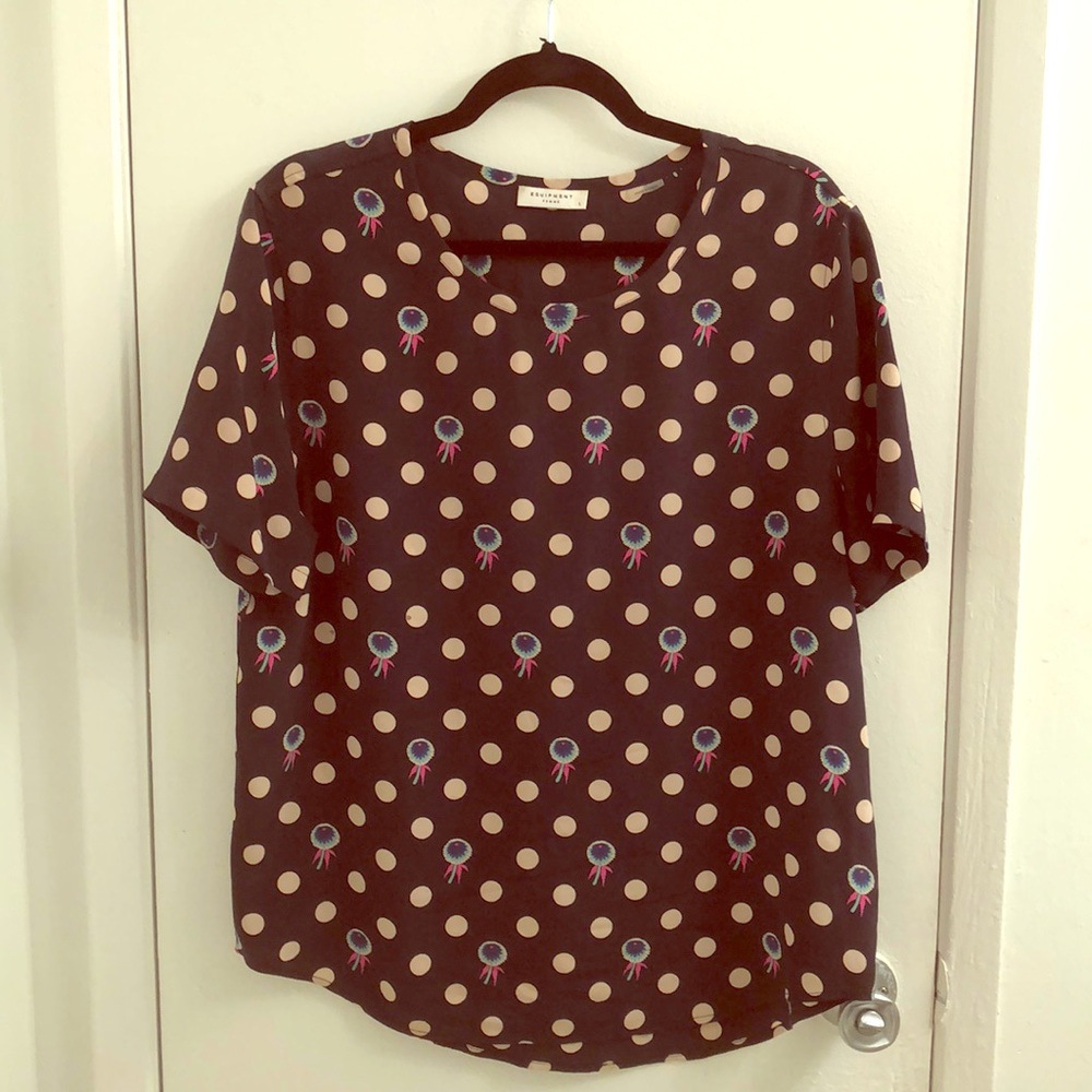 Silk Equipment blouse